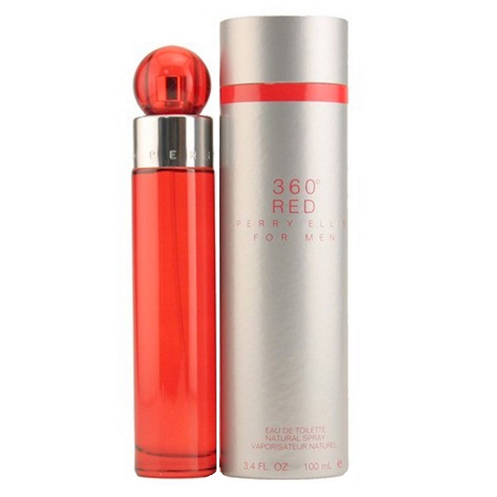 Perry Ellis 360 Red Cologne by Perry Ellis 3.4oz Eau De Toilette Spray for men